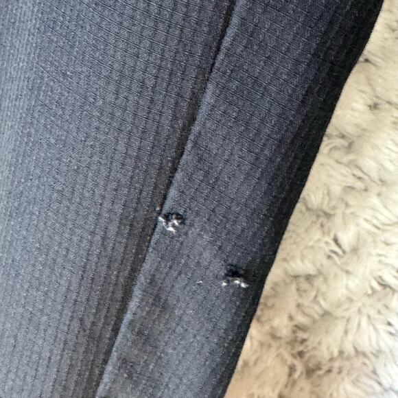 Under Armour Heat Gear Pants Women S Black Wide Leg Track Zip Boot Lined Pockets - Picture 14 of 14